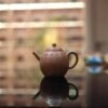 Handmade purple clay teapot 140ml
