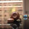 Handmade purple clay teapot Xishi shape 200ml