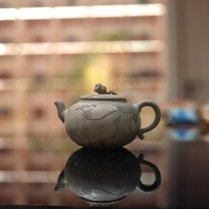 _cuva Handmade purple clay teapot qingduan clay by Master Ke Qinyu
