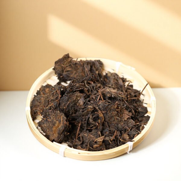 Pine Shadow: 2018 Pine-Smoked Fu Tea Brick (150g) | Wulong Mountain, Anhua