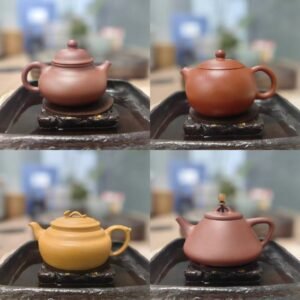 Handmade purple clay teapots check out link